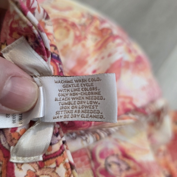 Chico's Multicolor Paisley Print Chinos - Picture 8 of 10